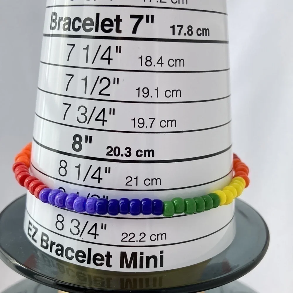 Hand Crafted pride rainbow